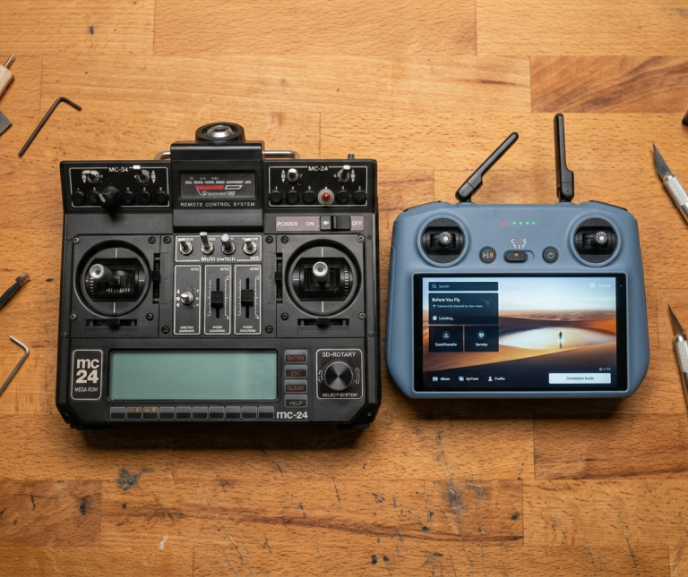 Přechod z RC modelů na DJI drony: Jak zvládnout digitální technologie, když už vám není dvacet