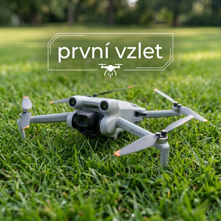 Jak poprvé vzlétnout a bezpečně přistát s DJI dronem (Návod pro začátečníky)