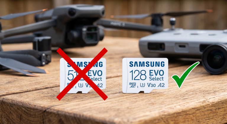 Jakou SD kartu koupit do DJI dronu? Nenechte se napálit kapacitou a neriskujte ztrátu záběrů